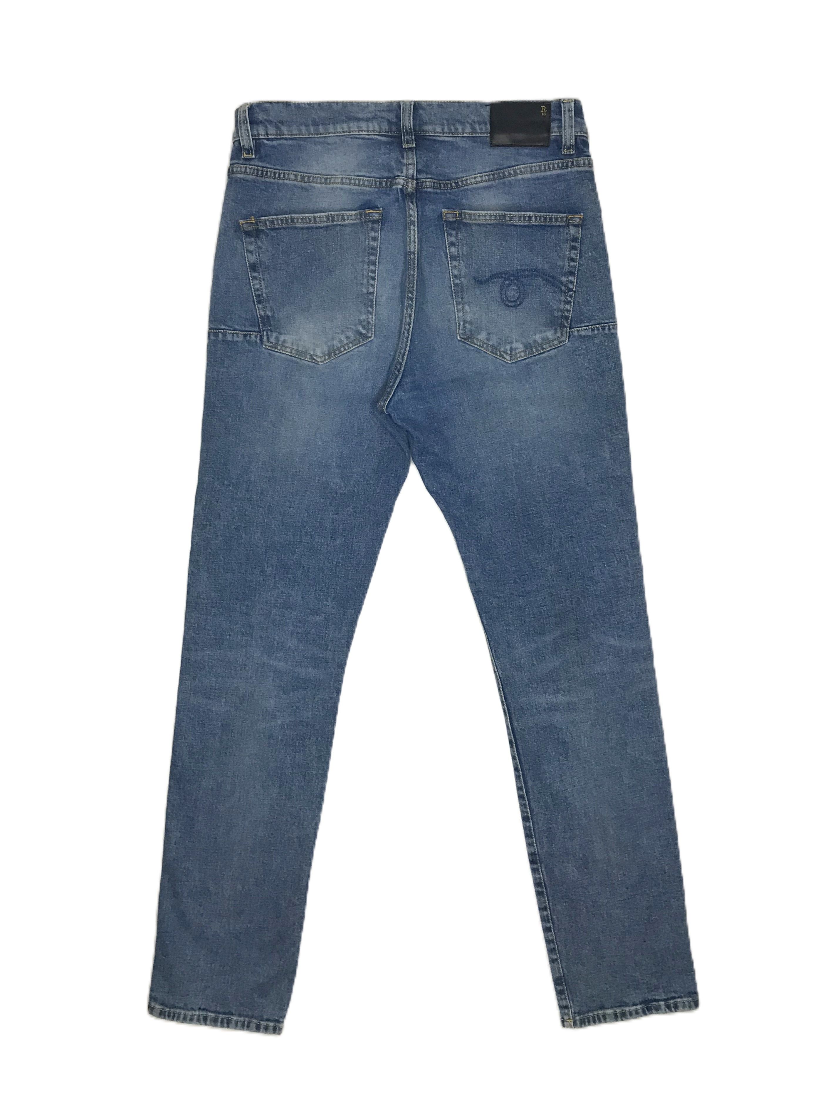 R13 R13 Skate Denim Jeans Mens Sz 34 Size US 34 / EU 50 - 2 Thumbnail