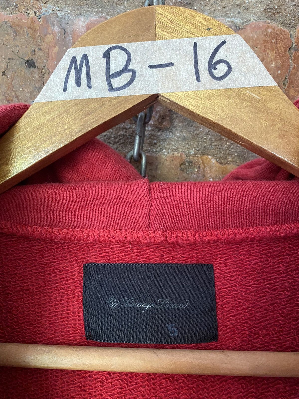 Lounge Lizard 2000s Red Anorak hoodie Size US M / EU 48-50 / 2 - 11 Thumbnail