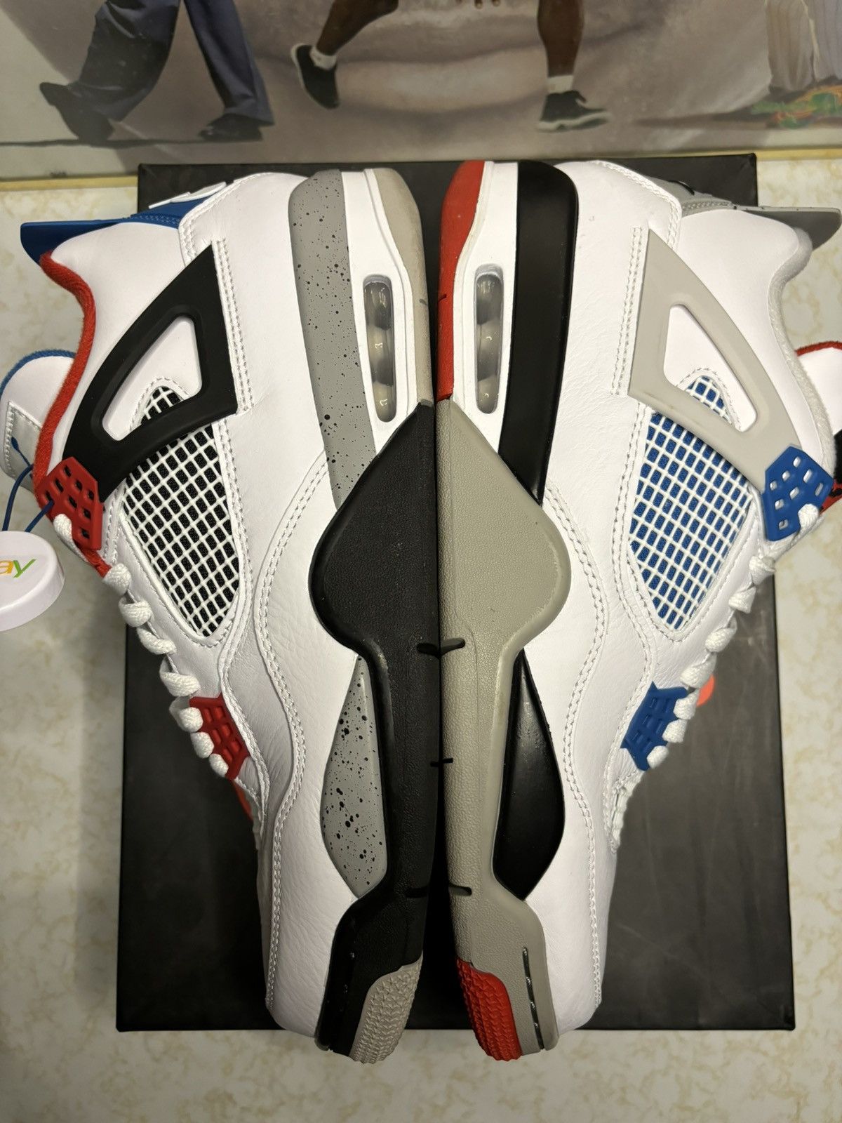 Jordan Brand Jordan Retro 4 ‘what the’ Size US 11 / EU 44 - 4 Thumbnail