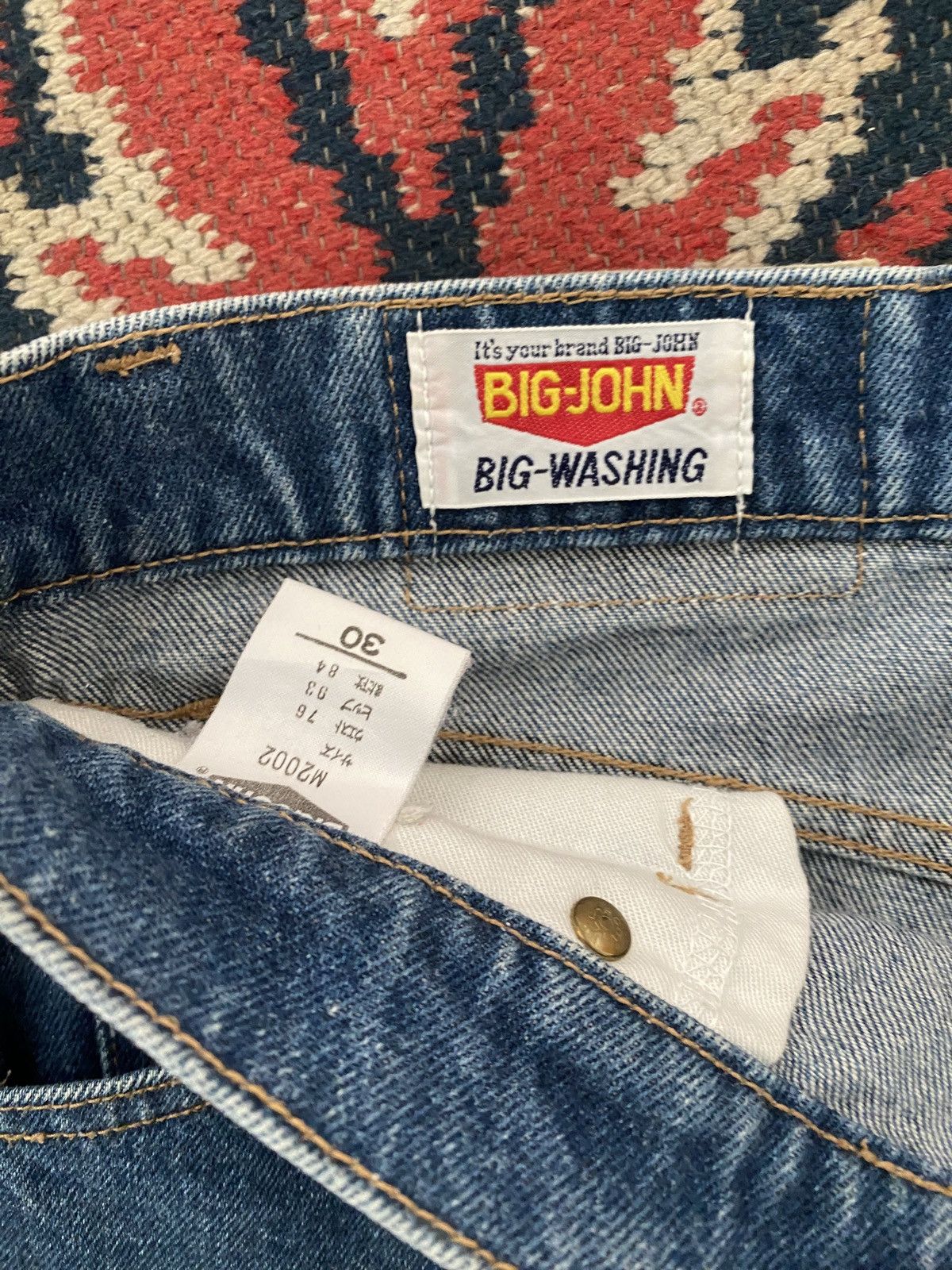 Big John Vintage Flare Big-John Denim Jeans Bootcut Size US 30 / EU 46 - 5 Thumbnail