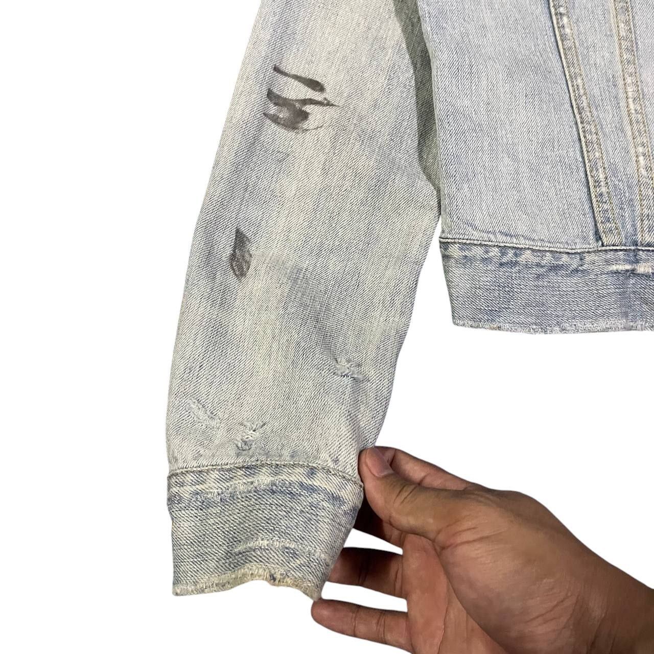 Polo Ralph Lauren Crazy Thrashed Ralph Lauren Trucker Denim Jacket Vintage Size US XS / EU 42 / 0 - 5 Thumbnail