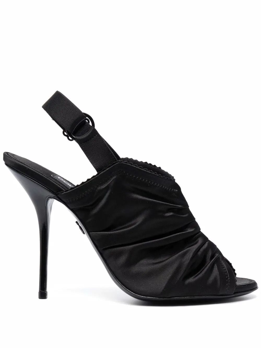 Dolce & Gabbana o1y0925 Spike Heel Sandals in Black Size US 4 / IT 34 - 1 Thumbnail