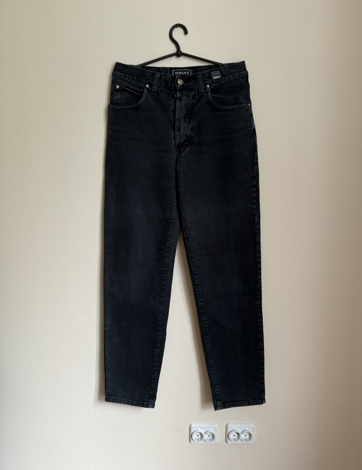 Versace × Vintage Versace Jeans Couture Vintage Faded Denim Size US 32 / EU 48 - 2 Thumbnail