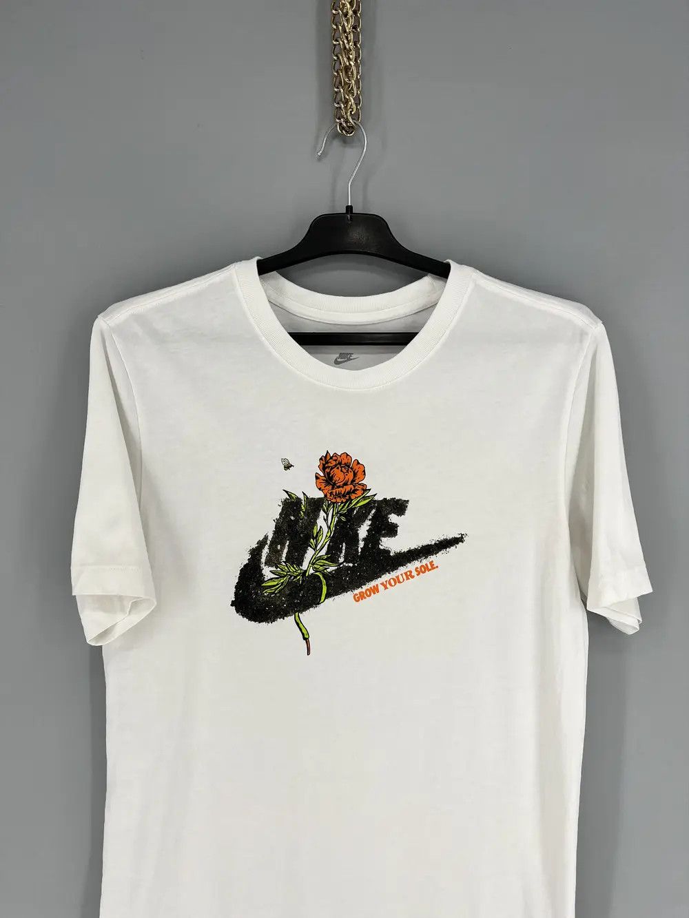 Nike Nike Men's JDI HAIRCUT Short Sleeve White T-Shirt Size M Size US M / EU 48-50 / 2 - 6 Thumbnail
