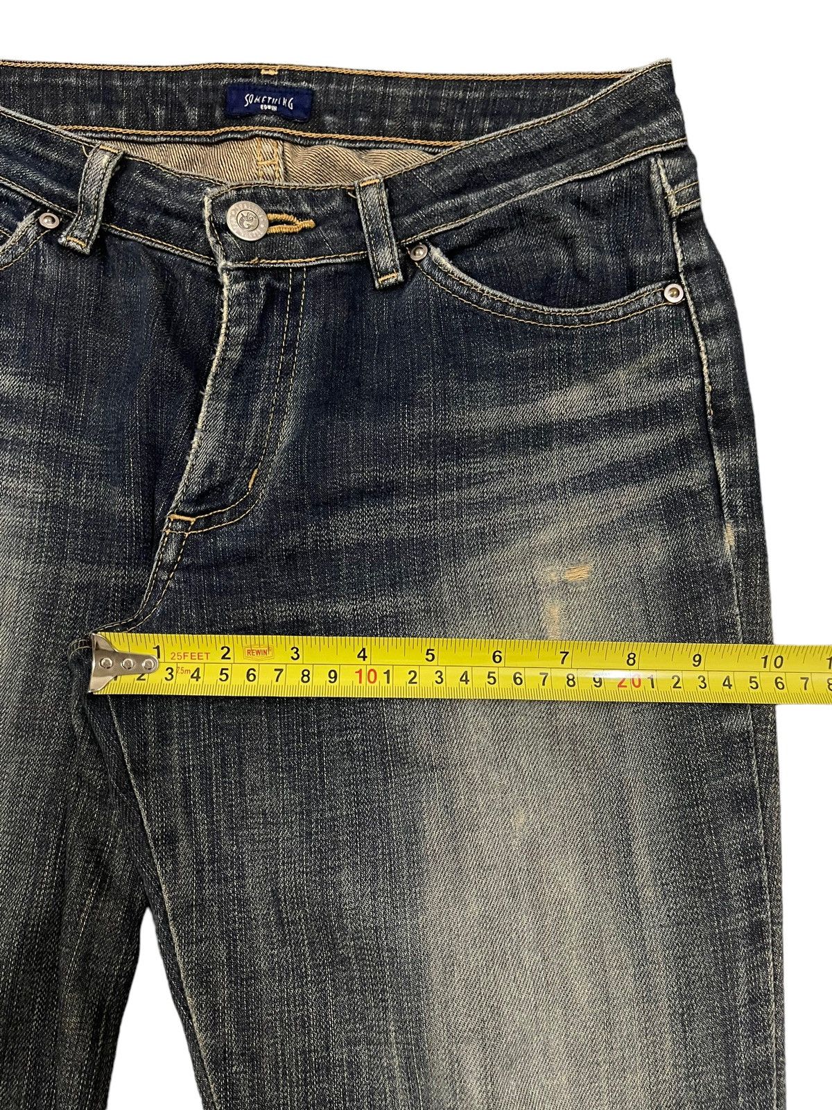 14th Addiction Vintage Japanese Brand Blue Wash Style Flare Jeans Size US 29 - 13 Thumbnail