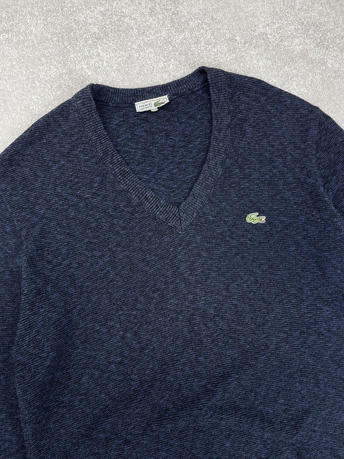 Lacoste × Vintage Vintage Lacoste Knit Sweater Pullover Men’s Size 4 Size US XL / EU 56 / 4 - 4 Thumbnail