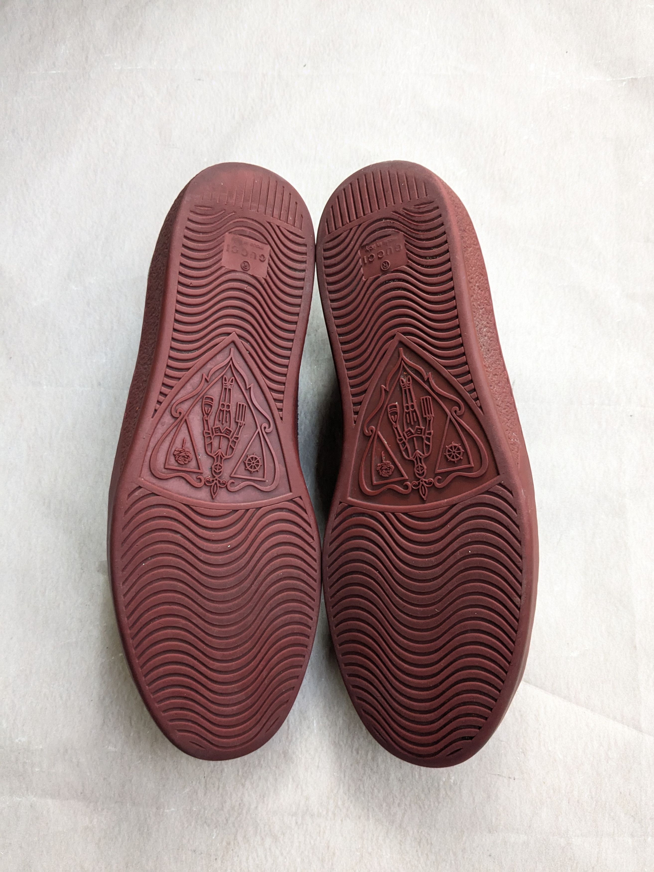 Gucci Gucci Ace GG Supreme Sneakers Red 10 Monogram 429445 Size US 10 / EU 43 - 11 Thumbnail