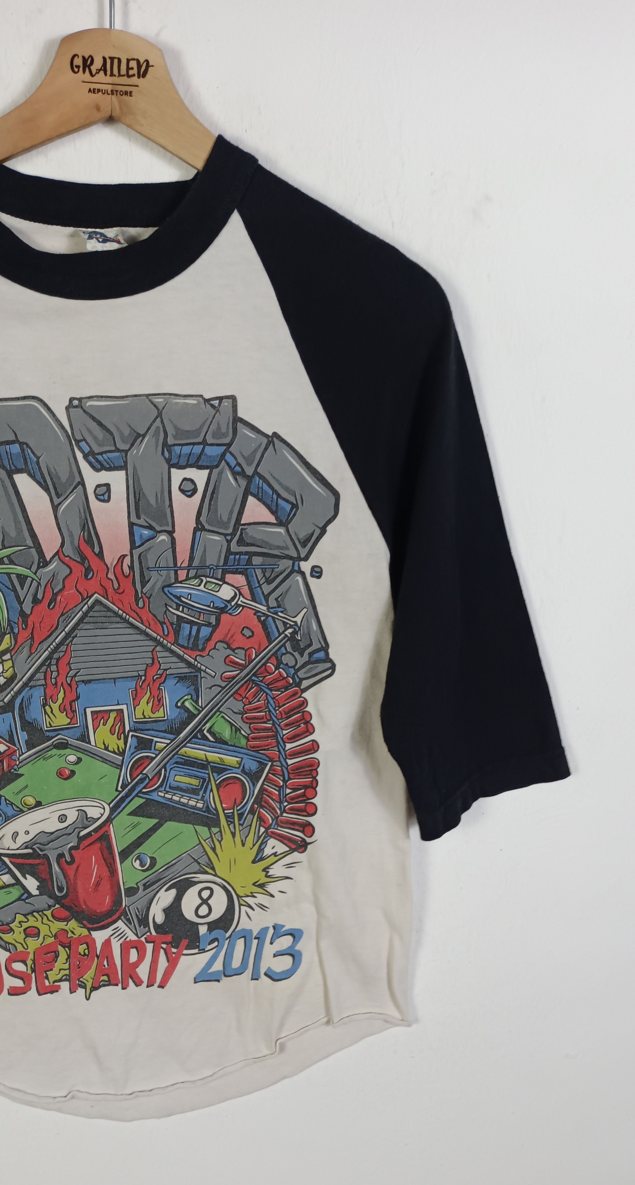 Band Tees VTG ADTR A Day To Remember House Party 2013 Myspace Size US S / EU 44-46 / 1 - 3 Thumbnail