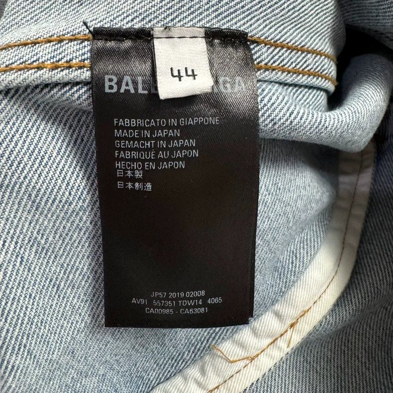 Balenciaga Balenciaga Denim Jacket 2502-Nextarrow Size US S / EU 44-46 / 1 - 6 Thumbnail