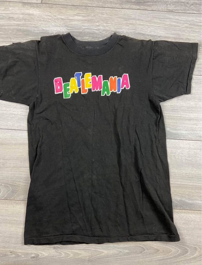 Hanes Vintage 60’s Beatlemania Mania T-shirt* small Hanes usa Size S / US 4 / IT 40 - 1 Thumbnail