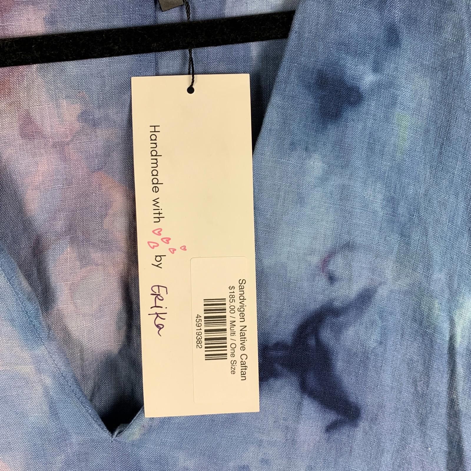 Designer Bombchel Sandvigen Native Caftan Tie Dye - One Size (367) Size ONE SIZE - 8 Thumbnail