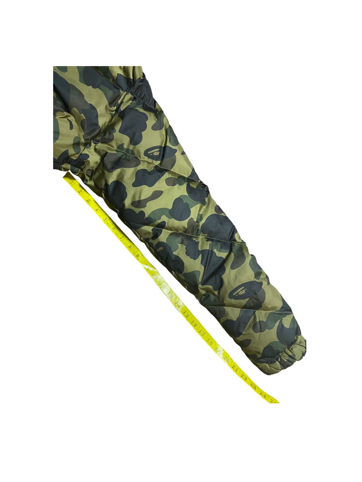 Bape BAPE Puffer Down Jacket Green camo Size US L / EU 52-54 / 3 - 6 Thumbnail