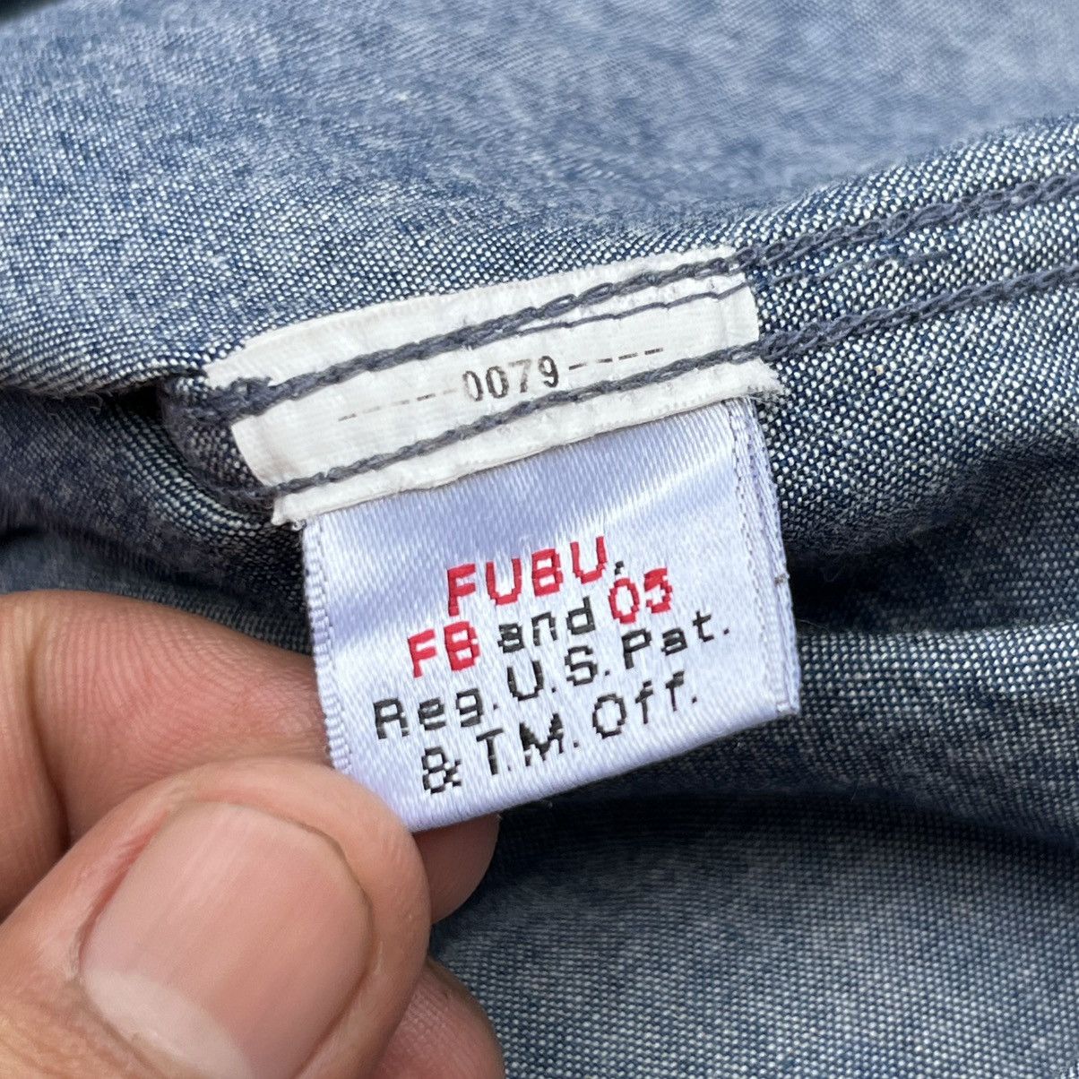Fubu FUBU COLL COLCTION FULL PRINT BUTTON UP LIKE SKATE & HIP HOP Size US M / EU 48-50 / 2 - 3 Thumbnail
