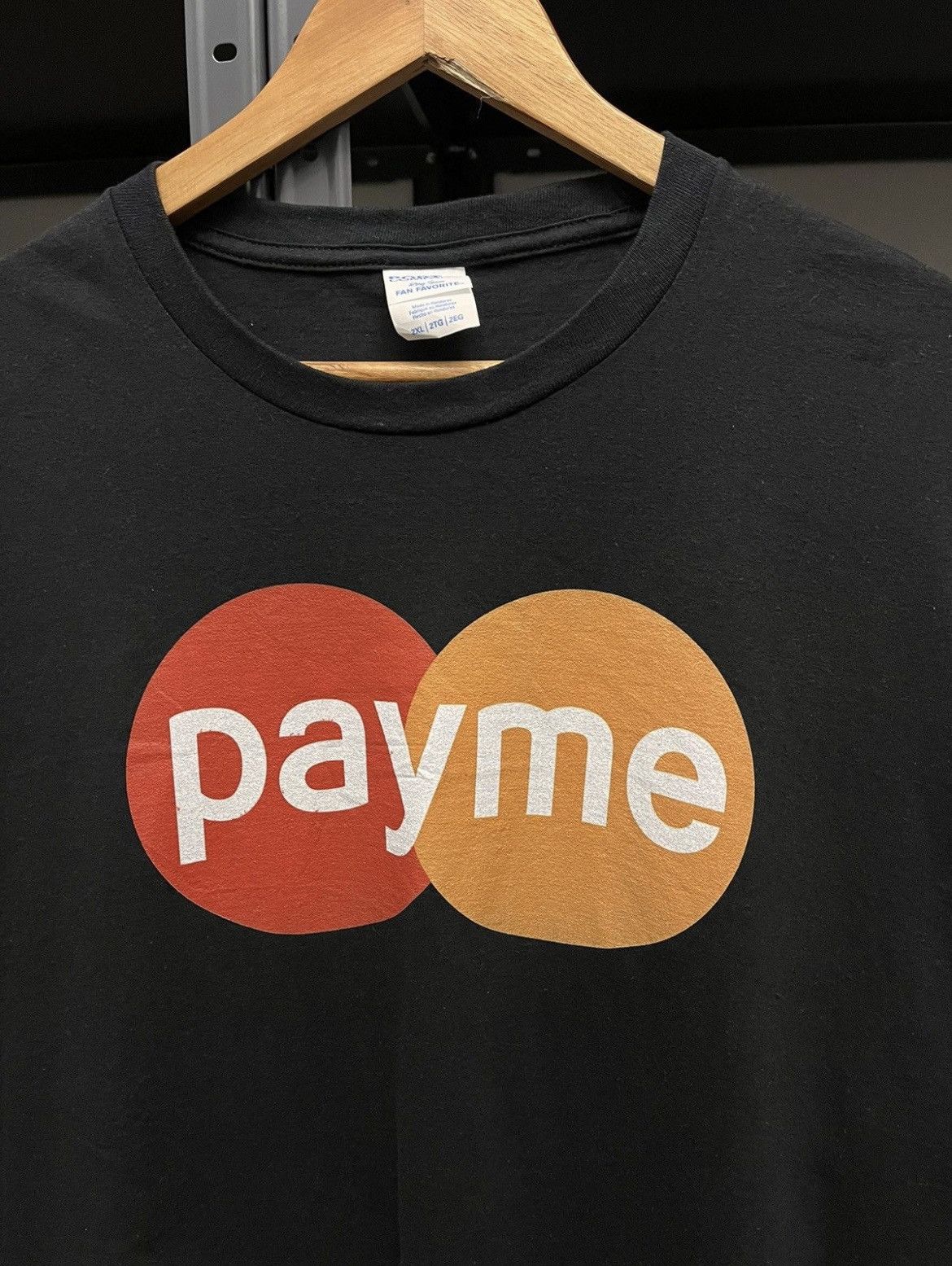 Vintage Vintage PayMe Humor USA T-shirt Size US XL / EU 56 / 4 - 2 Thumbnail