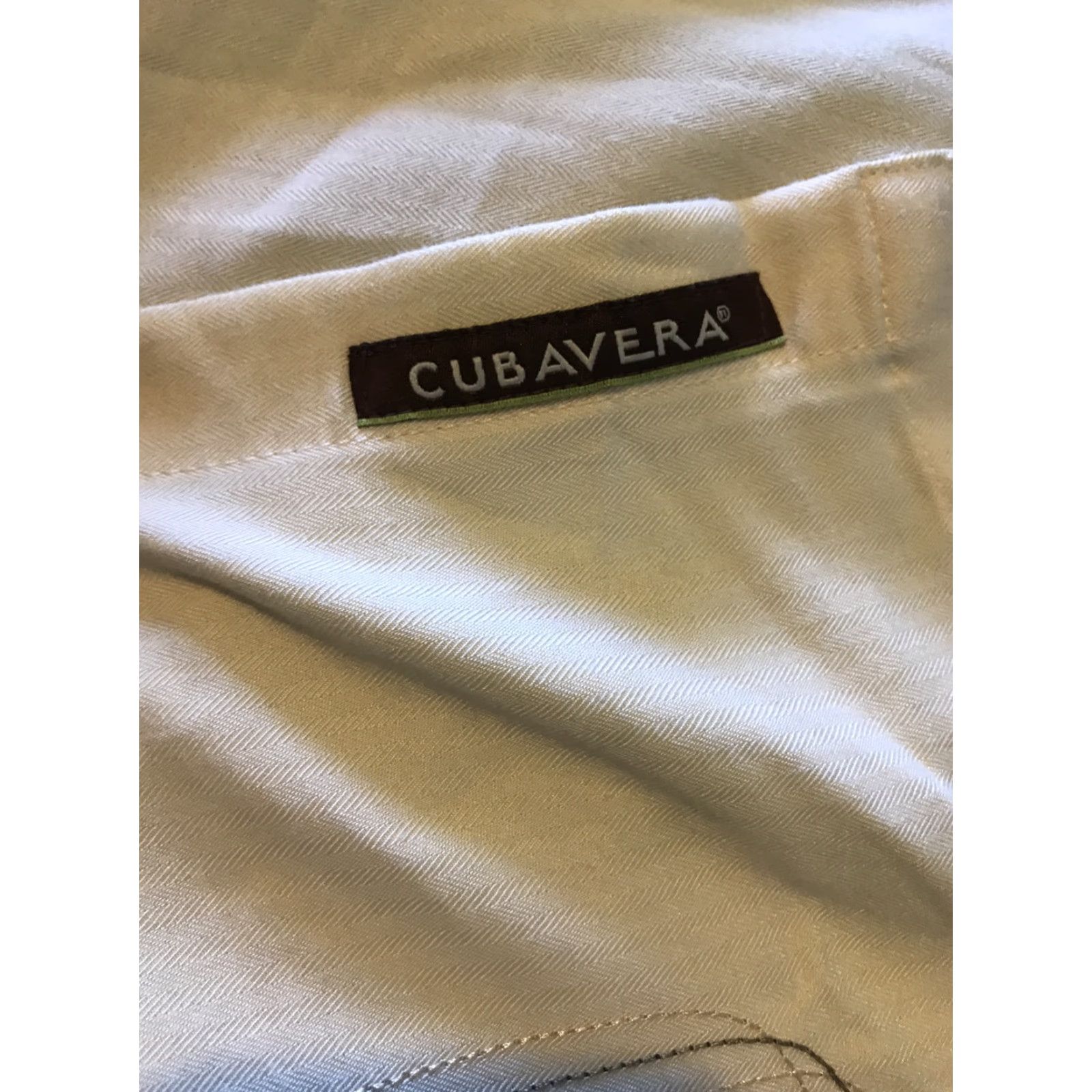 Cubavera VINTAGE Cubavera Camp Shirt Button-Front Shirt Men L Tan Beach Miami Welcome to Miami Beach Size US L / EU 52-54 / 3 - 5 Thumbnail