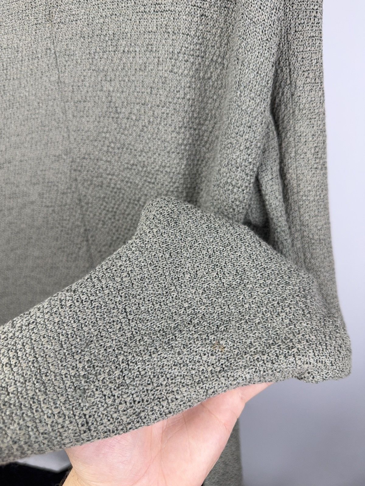 Hugo Boss Vintage 00s Retro Hugo Boss Knitted Stretch blazer Size 42R - 11 Thumbnail