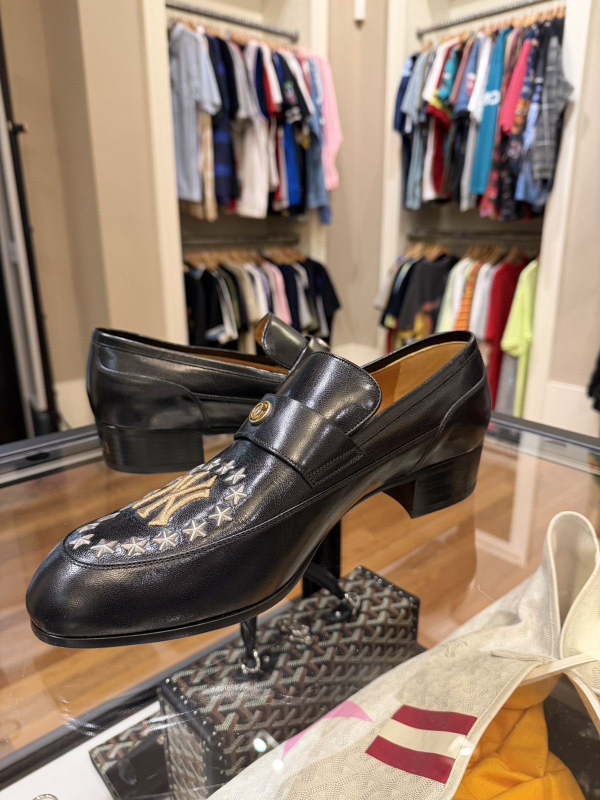 Gucci Gucci Yankee Edition Loomis Leather Loafers Size US 11.5 / EU 44-45 - 4 Thumbnail