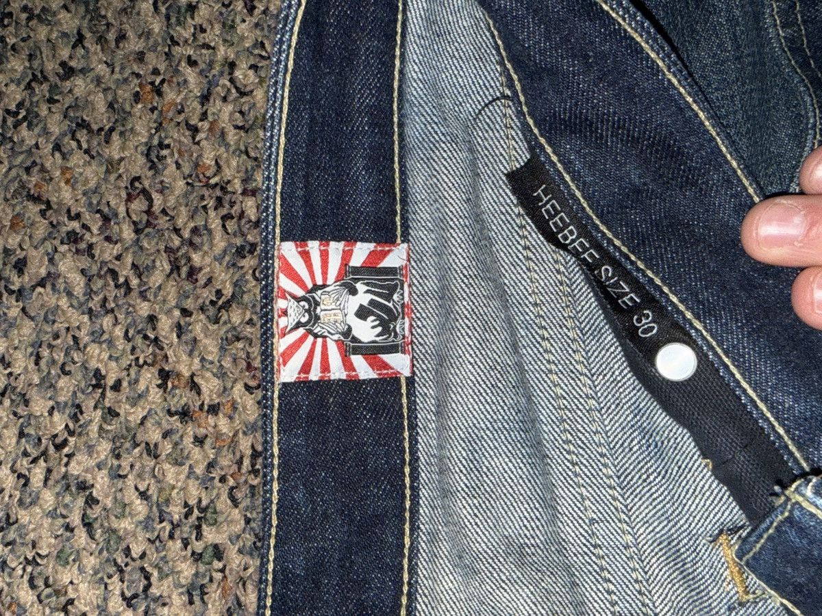 Japanese Brand HeeBee RARE Japanese Selvedge 14 oz denim 31x32 Size US 31 - 3 Thumbnail