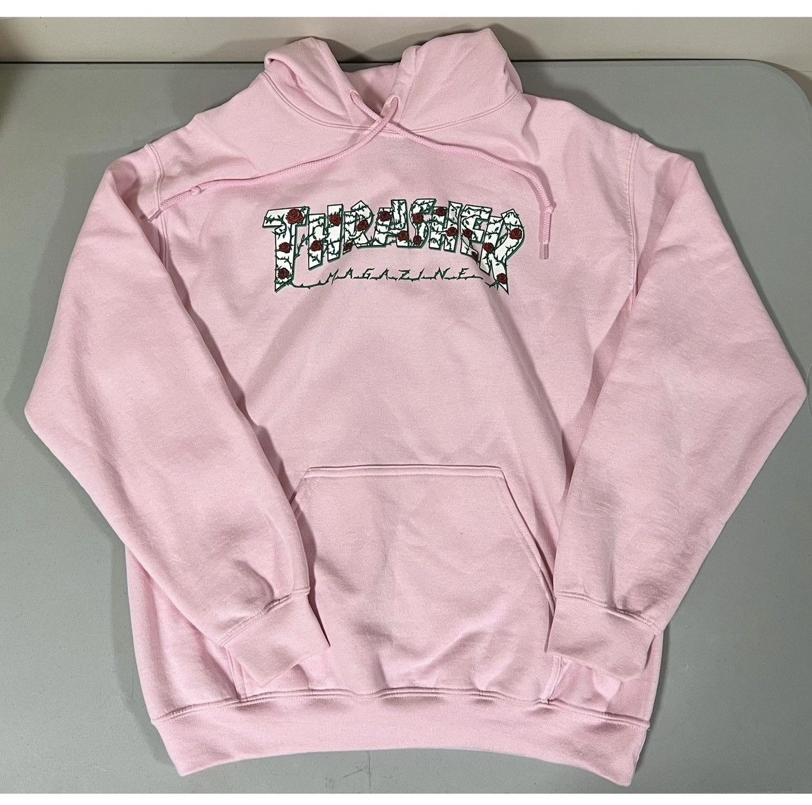 Thrasher ‘Thrasher Magazine’ Logo Sweatshirt Pullover Hoodie Size M🌹✨ Size US M / EU 48-50 / 2 - 1 Thumbnail