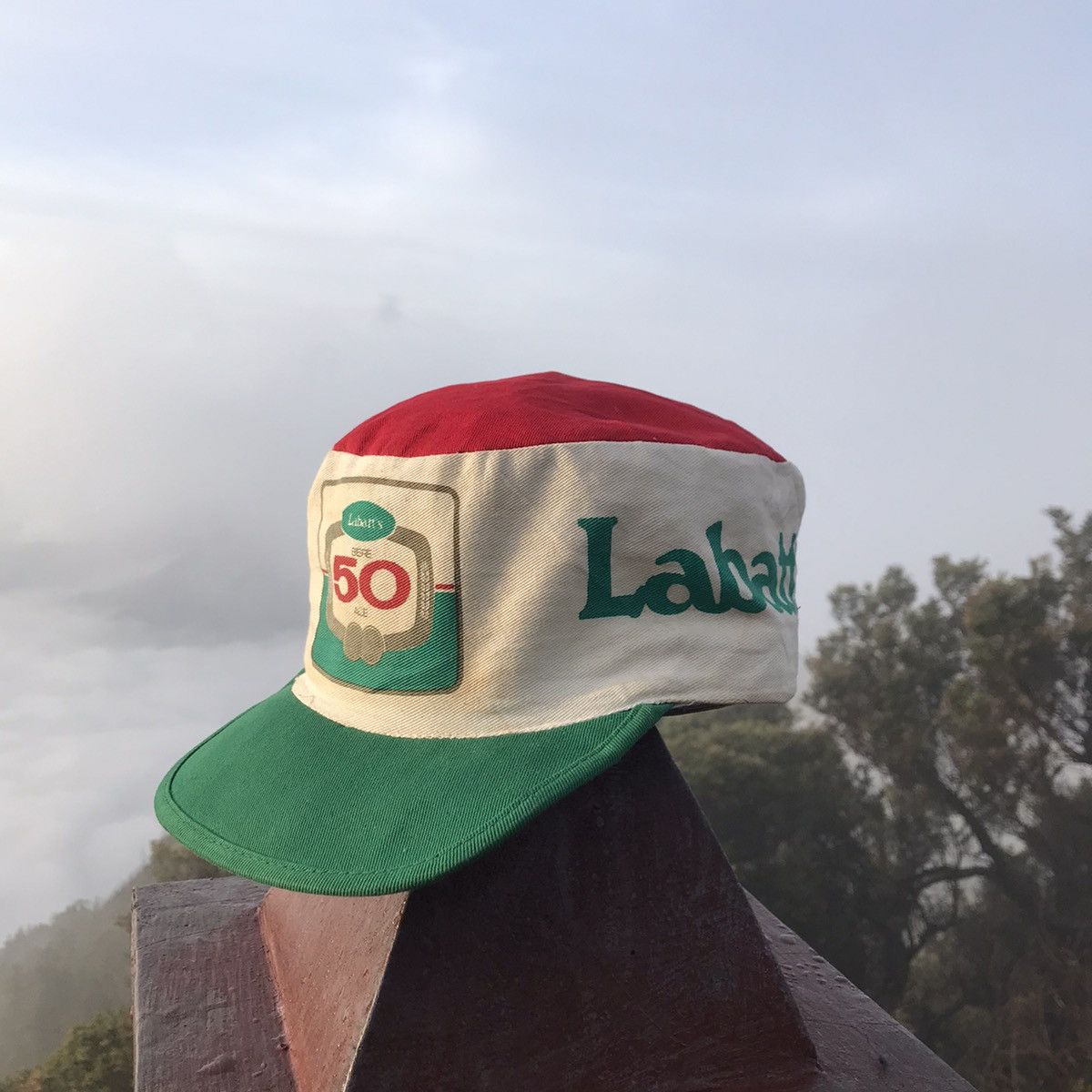 Justin Bieber × Vintage Vintage Labatt’s 50th Anniversarry promo Cap Italian flag Size ONE SIZE - 1 Thumbnail