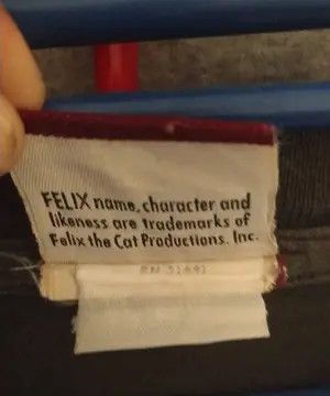 Vintage VINTAGE 90s Felix The Cat Black T-Shirt Graphic Tee Size US L / EU 52-54 / 3 - 2 Thumbnail