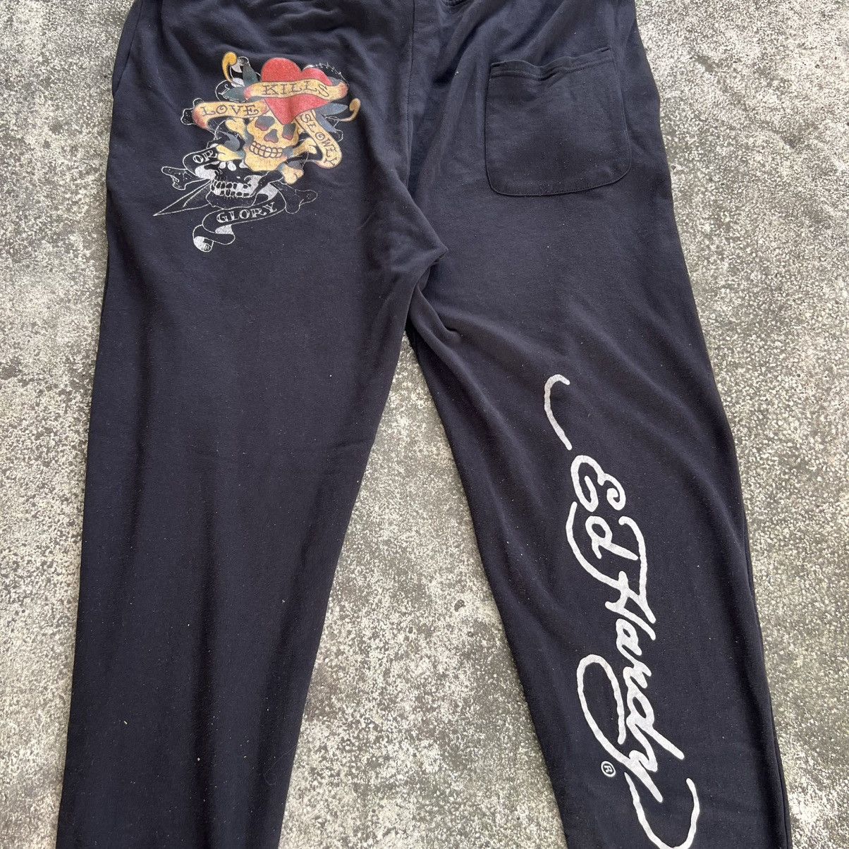 Ed Hardy “y2k style” ED HARDY SWEATPANTS Size US 42 / EU 58 - 11 Thumbnail
