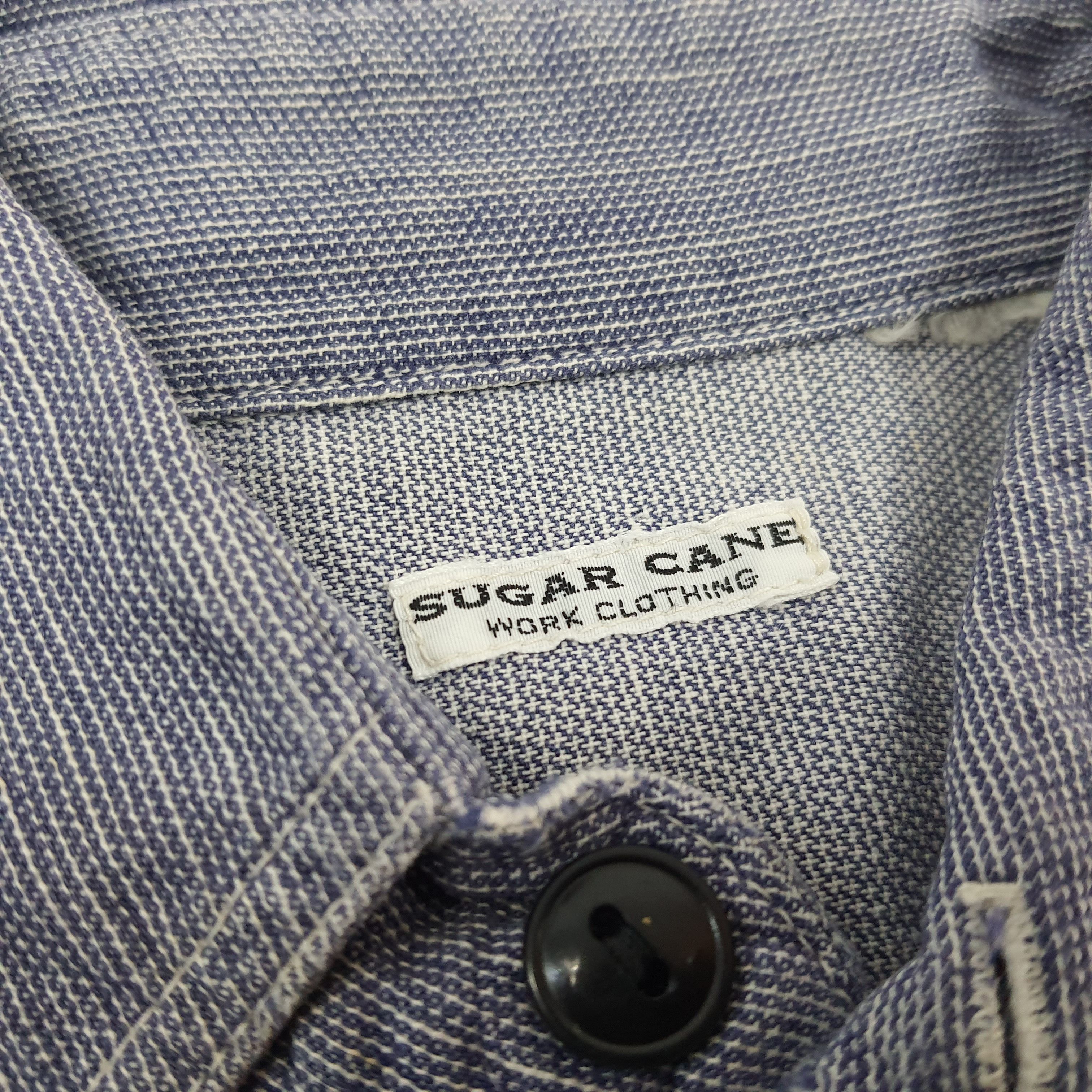 Japanese Brand × Sugar Cane × Vintage Vintage Sugar Cane Half Zipper Japan Brand Polo Long Sleeve Size US L / EU 52-54 / 3 - 4 Thumbnail