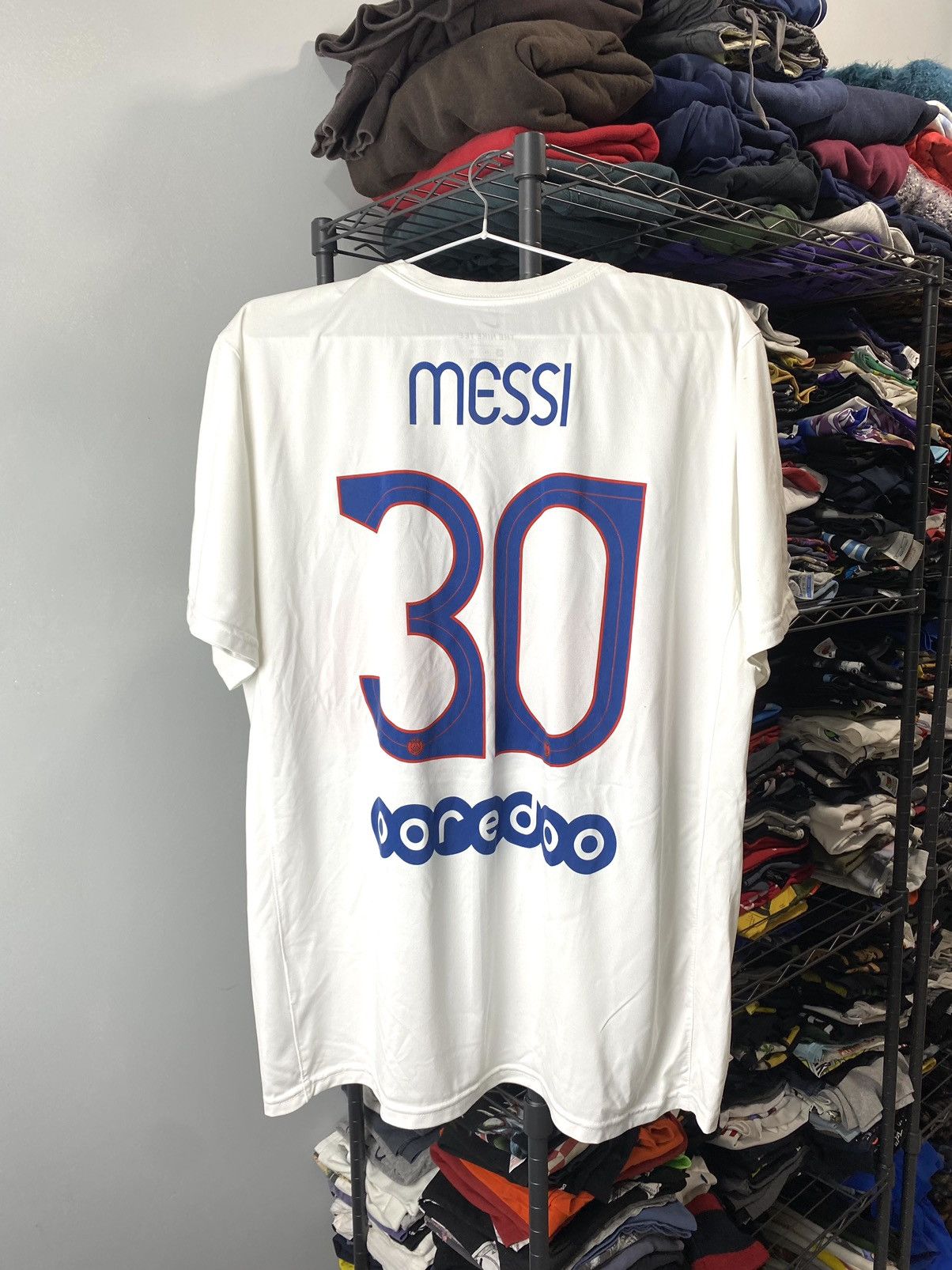 Nike Nike Paris Saint Germain Messi Soccer Jersey T Shirt Size US XL / EU 56 / 4 - 2 Thumbnail