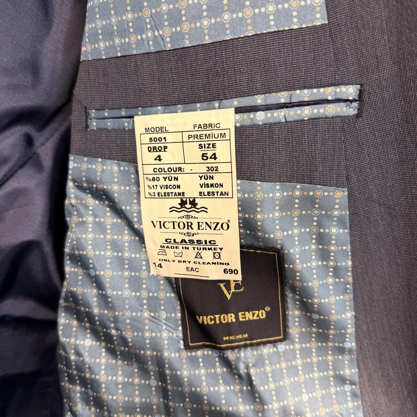 Other NEW Men’s Slim Fit Blazer Jacket -Smart Casual Size UK42 C16 Size 42R - 2 Thumbnail