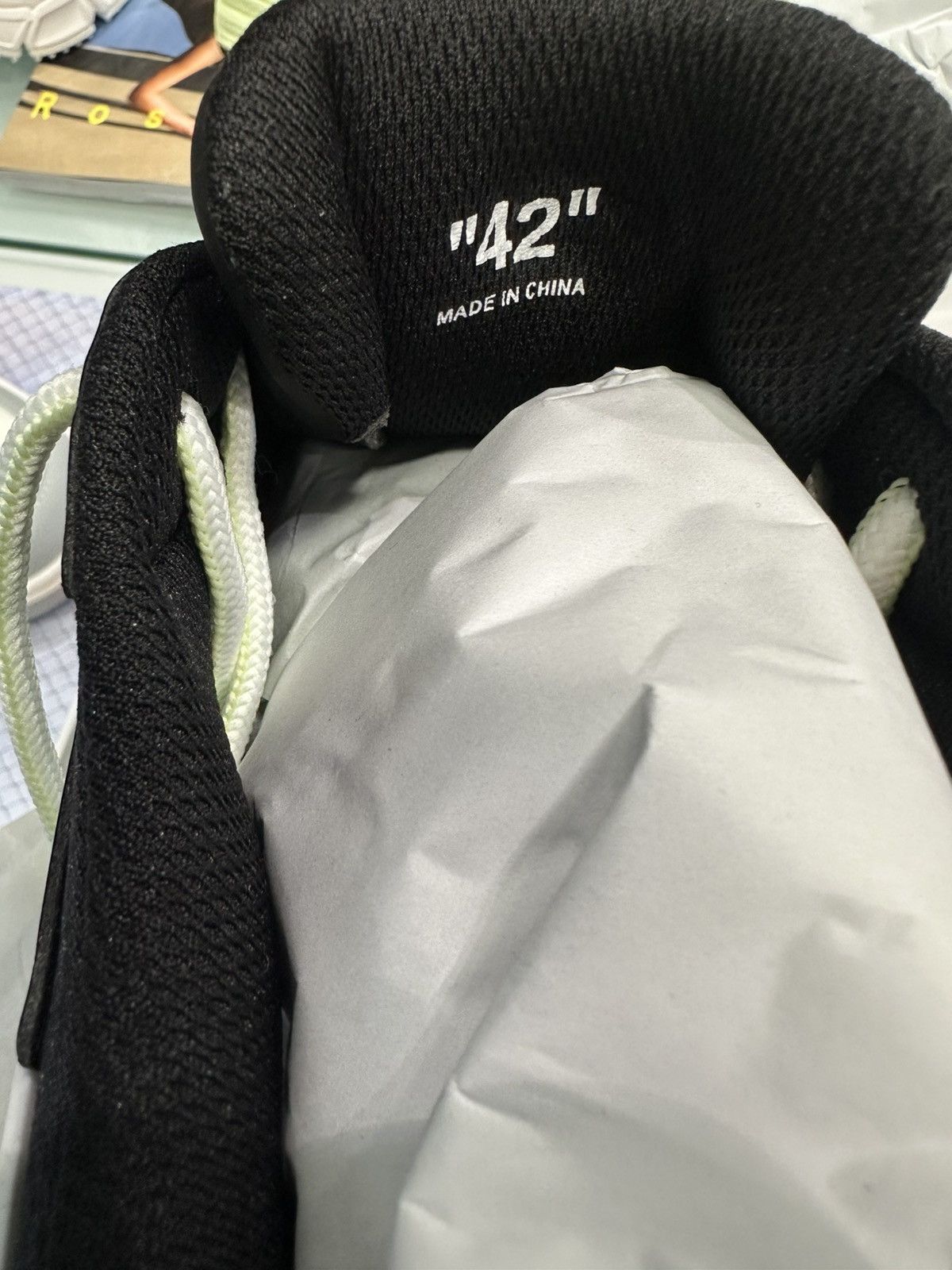 Off-White OFF-WHITE - Be Right Back Sneakers Black Lime Size US 9 / EU 42 - 6 Thumbnail