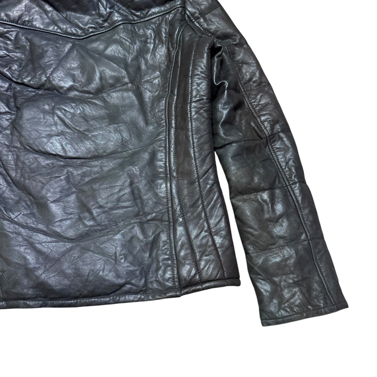 AZ by junhashimoto Az Junhashimoto Lamb Leather Puffer Jacket Size US M / EU 48-50 / 2 - 9 Thumbnail