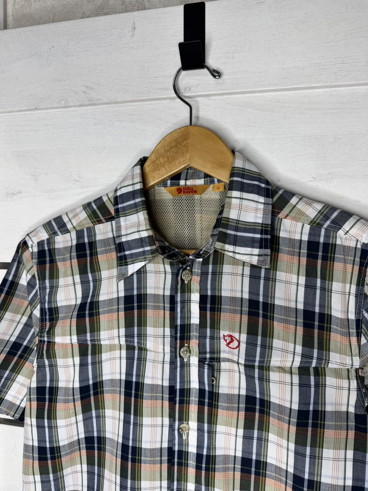 Fjallraven Fjallraven Stoat Shirt Plaid Short Sleeve Outdoor Gorpcore Size US S / EU 44-46 / 1 - 3 Thumbnail