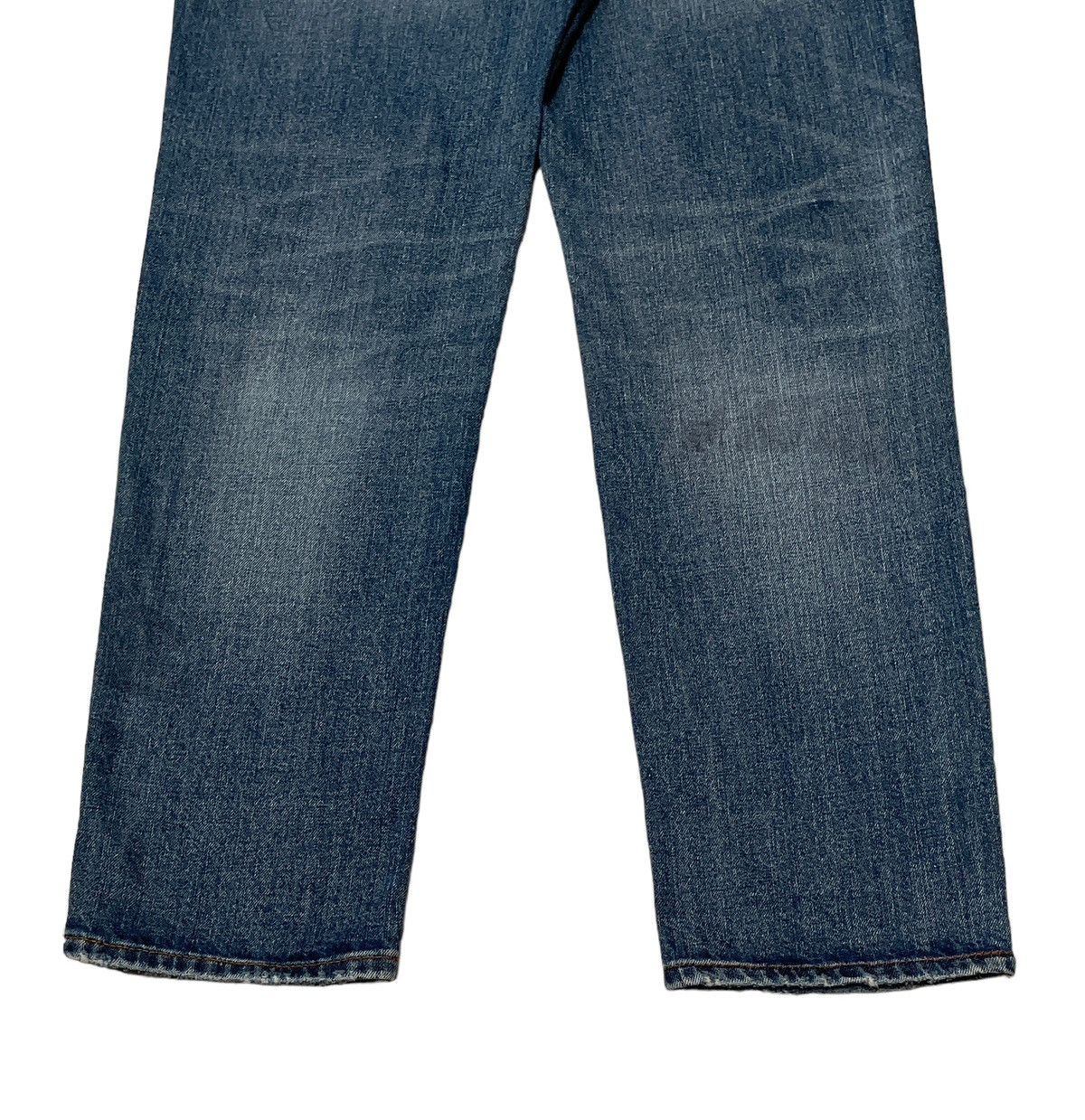 Japanese Brand × Vintage Vintage Japanese Brand Rag Machine Distressed Jeans 1990s Size US 31 - 9 Thumbnail