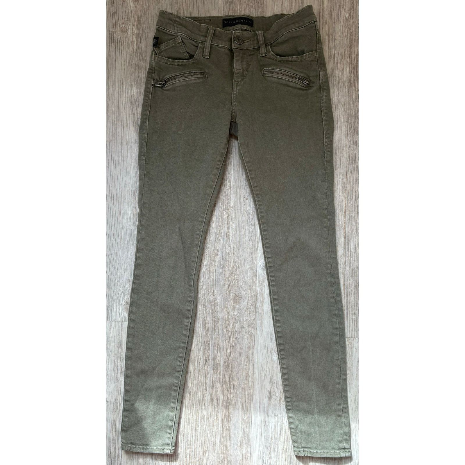 Rock & Republic Rock & Republic | Women's Kashmiere Skinny Stretch Jeans | 2 Size 26" / US 2 / IT 38 - 2 Thumbnail