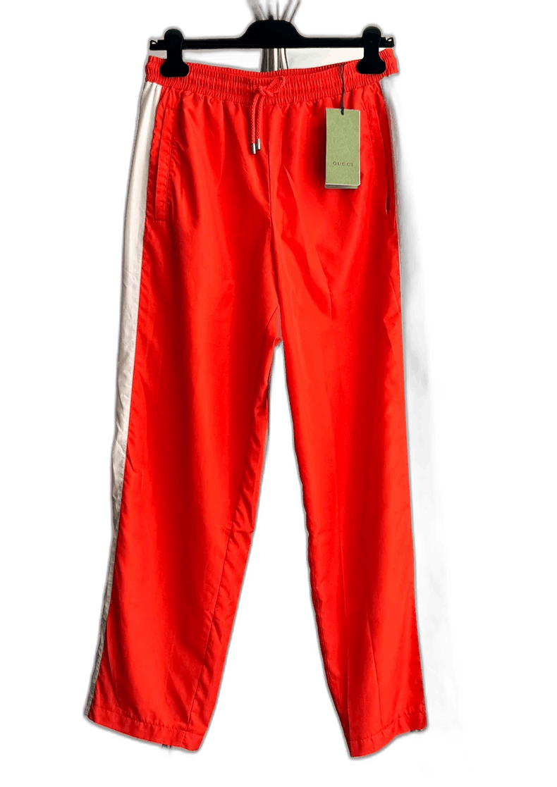 Gucci Gucci 22SS Runway Track Pants Orange White - dmc Size 28" / US 6 / IT 42 - 1 Thumbnail
