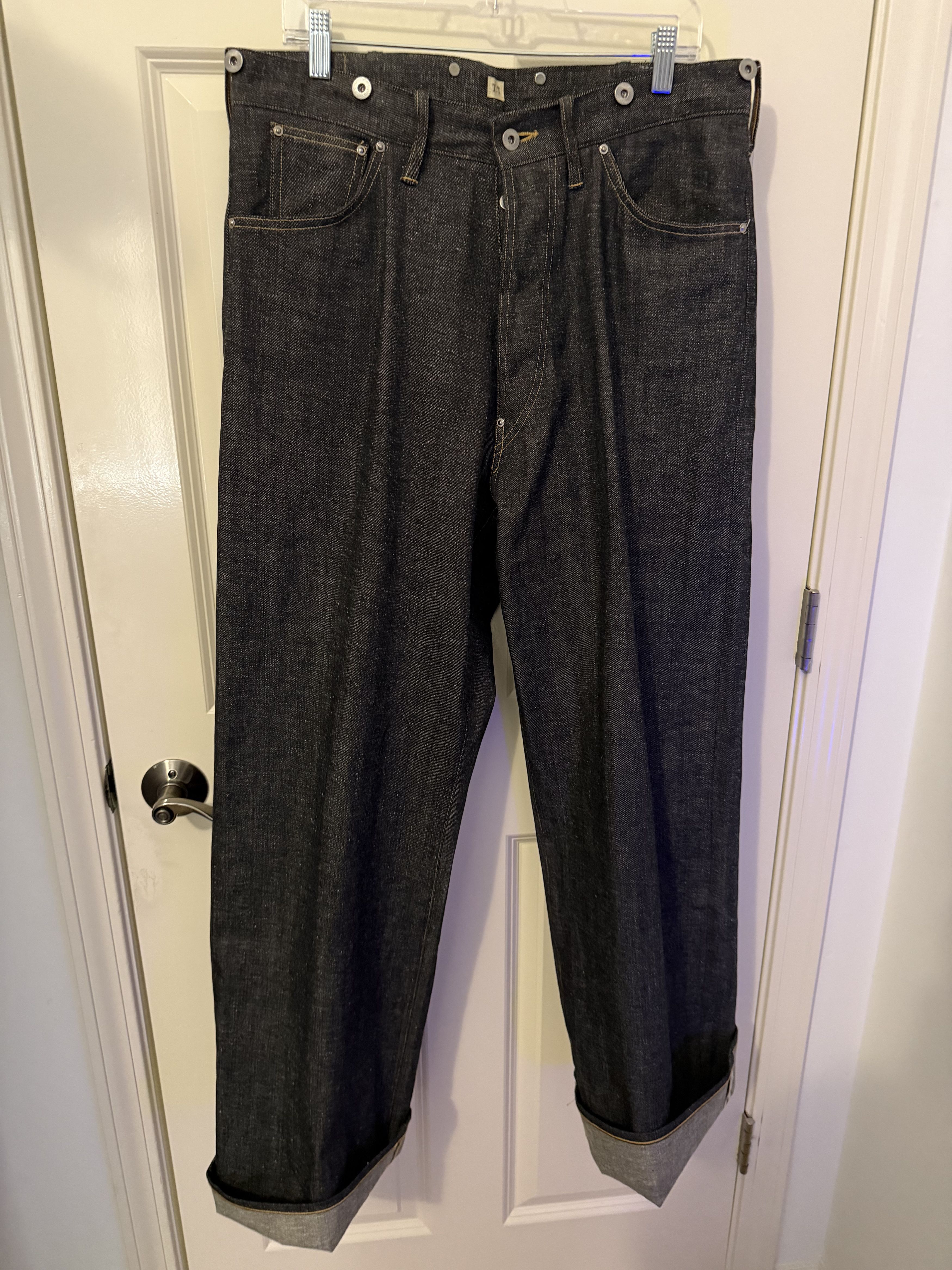 Taiga Takahashi Taiga Takahashi LOT.704 DENIM TROUSERS C.1920'S Size US 36 / EU 52 - 18 Thumbnail