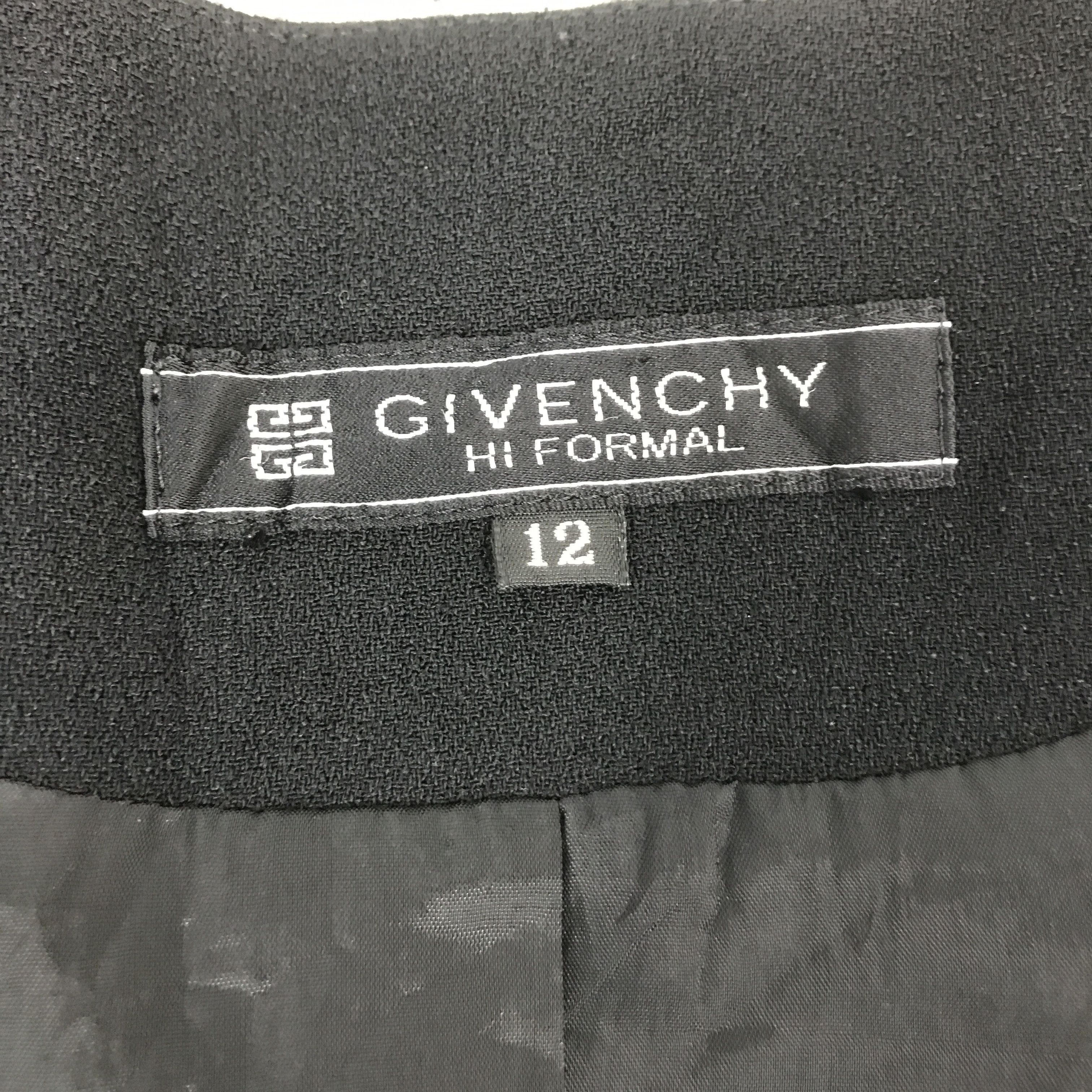 Givenchy GIVENCHY BLACK BLAZER JACKET K73B7 Size XL / US 12-14 / IT 48-50 - 10 Thumbnail