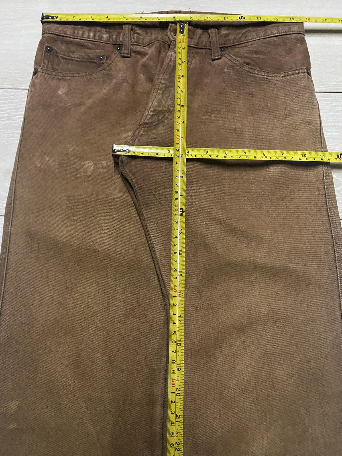 Morgan Homme Vintage Japanese Morgan Homme Loose Jeans Size US 31 - 11 Thumbnail