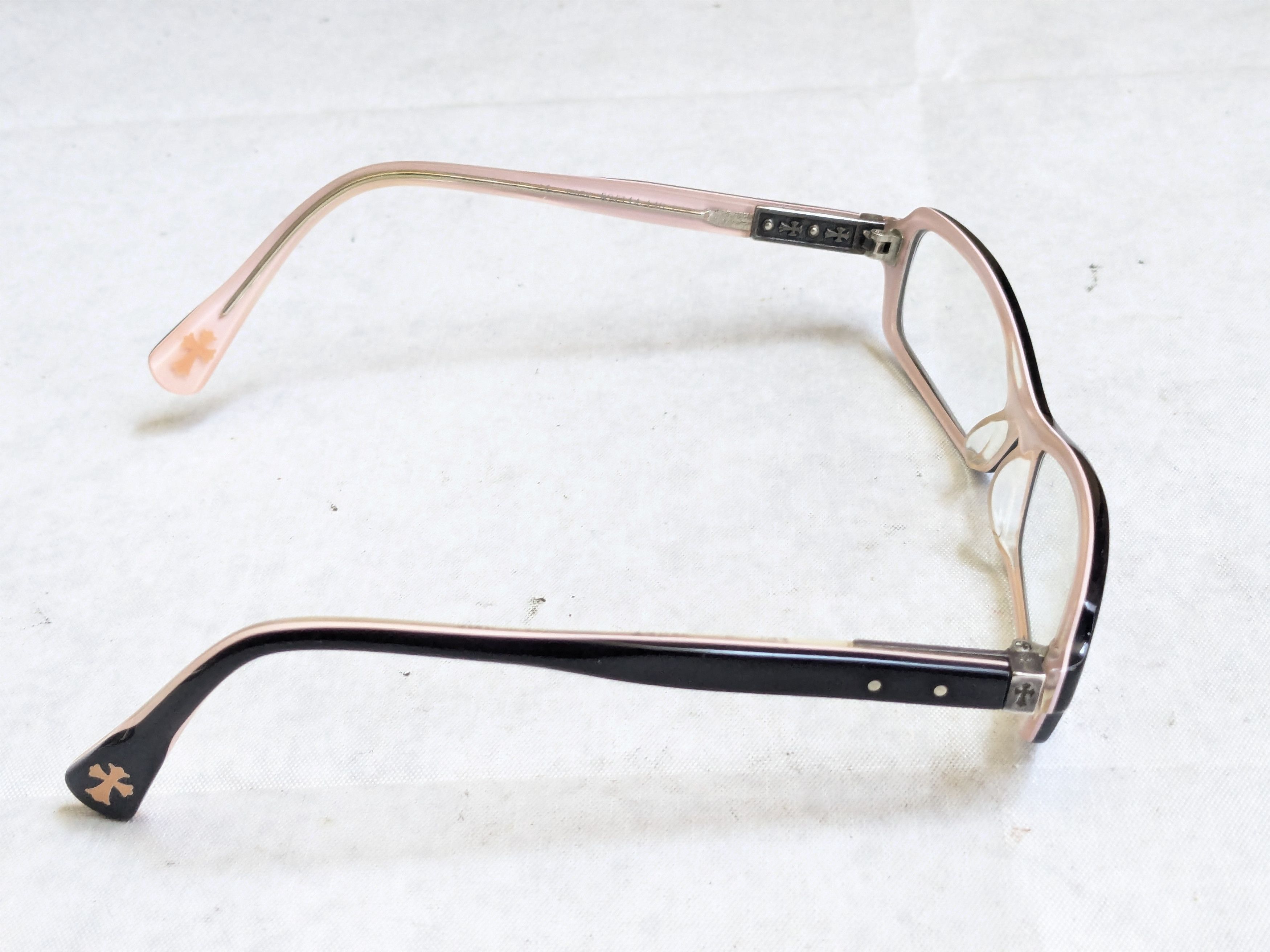 Chrome Hearts Chrome Hearts Cooze Eyeglasses Pink Black Cross Size ONE SIZE - 9 Thumbnail