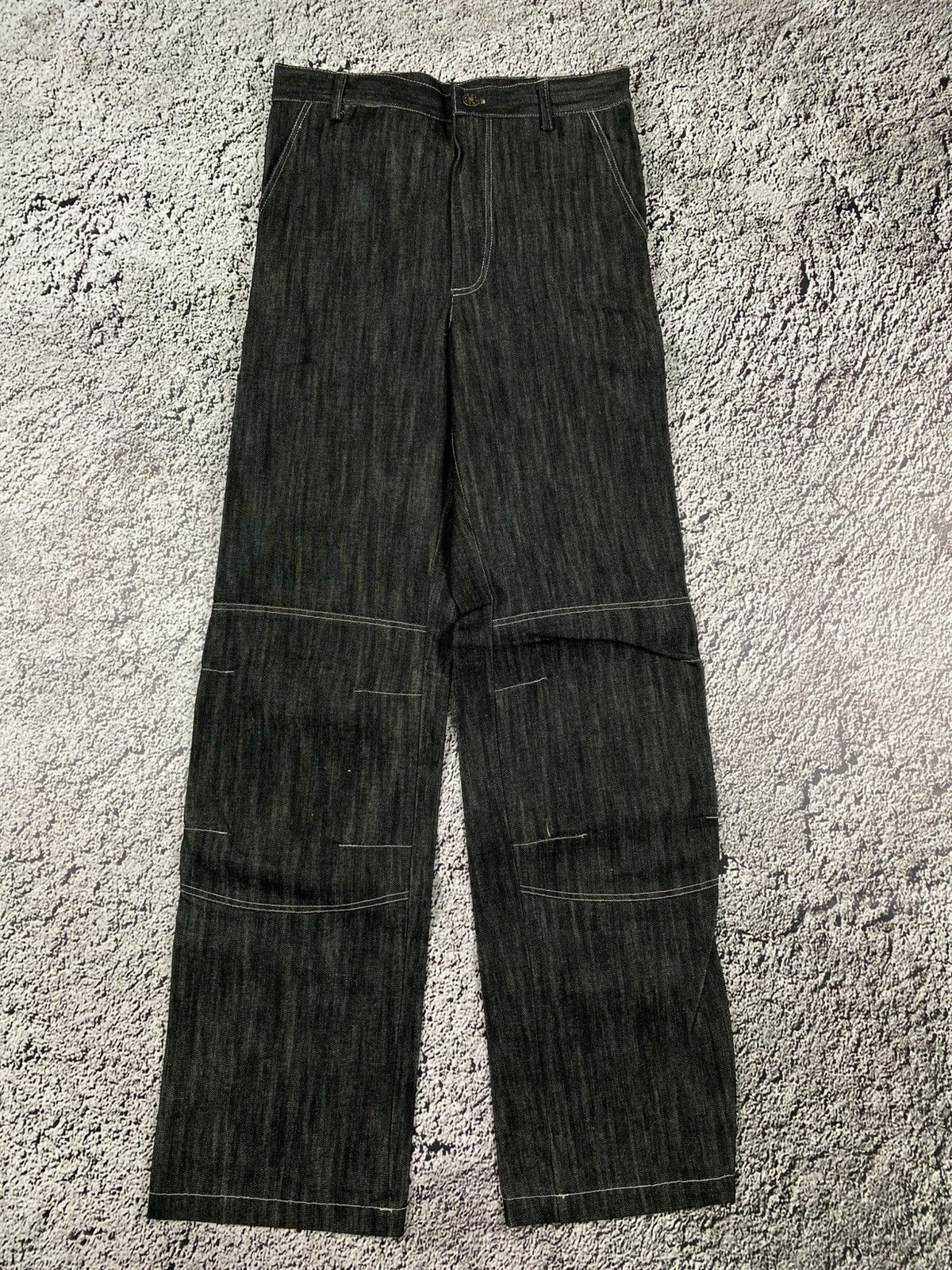 Vintage Vintage Y2K wide faded double knee pants juicy style Size 28" / US 6 / IT 42 - 1 Thumbnail