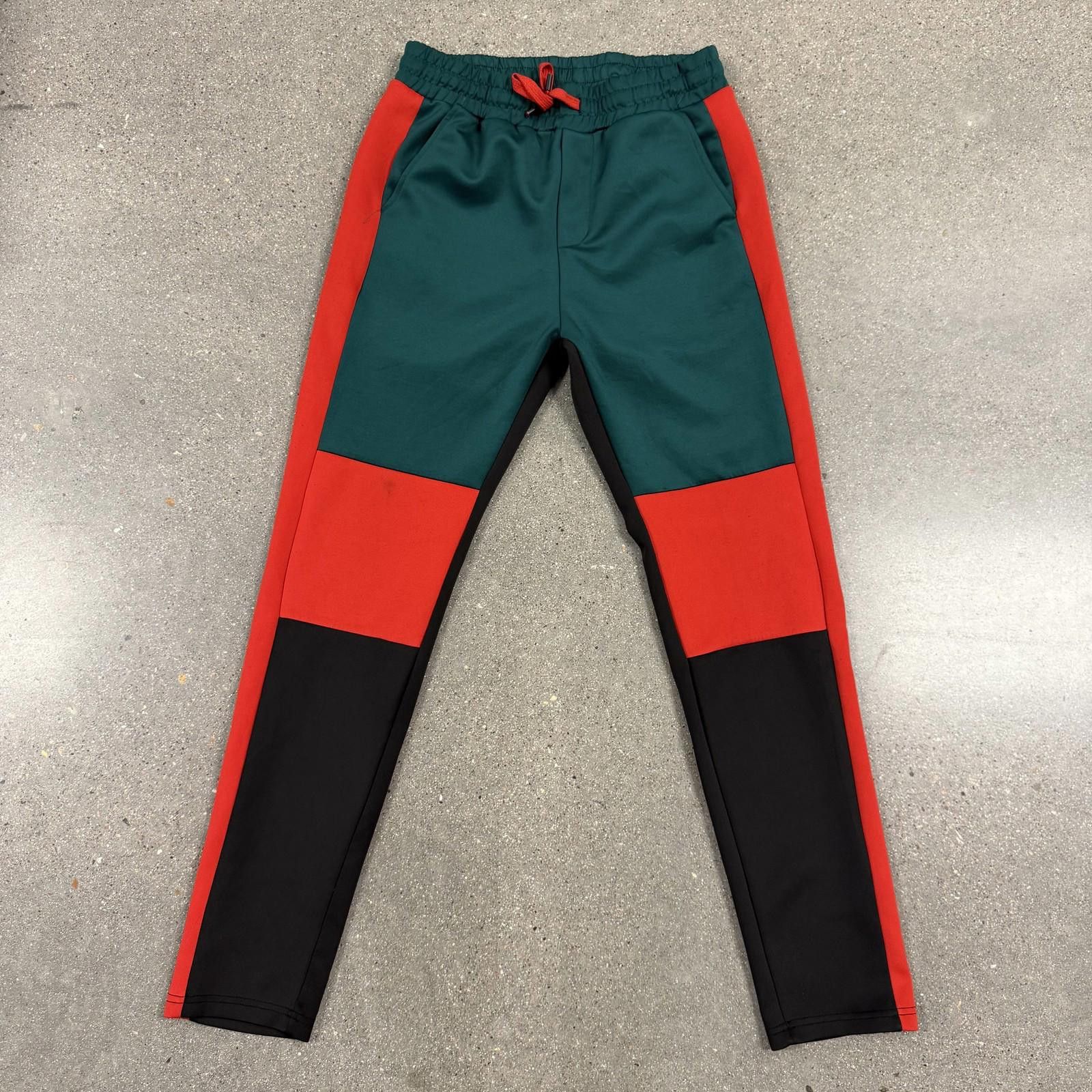 Designer V.I.P Collection Pants Mens S Colorblock Joggers Athletic Size US 30 / EU 46 - 1 Thumbnail