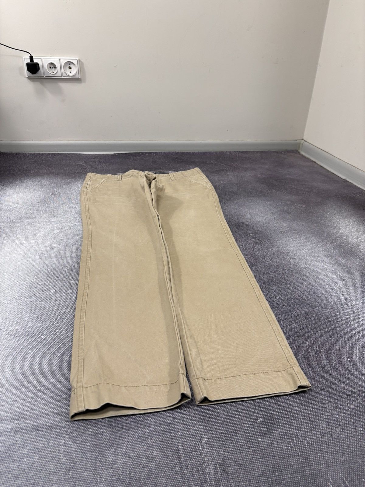 NN07 NN07 No Nationality Simon Men’s Beige Chino Pants Trousers Size US 32 / EU 48 - 3 Thumbnail