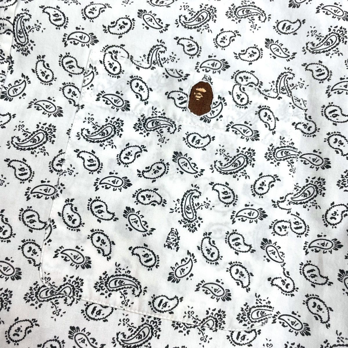 Bape OG2000's Bape Paisley Button-up shirt Size US M / EU 48-50 / 2 - 7 Thumbnail