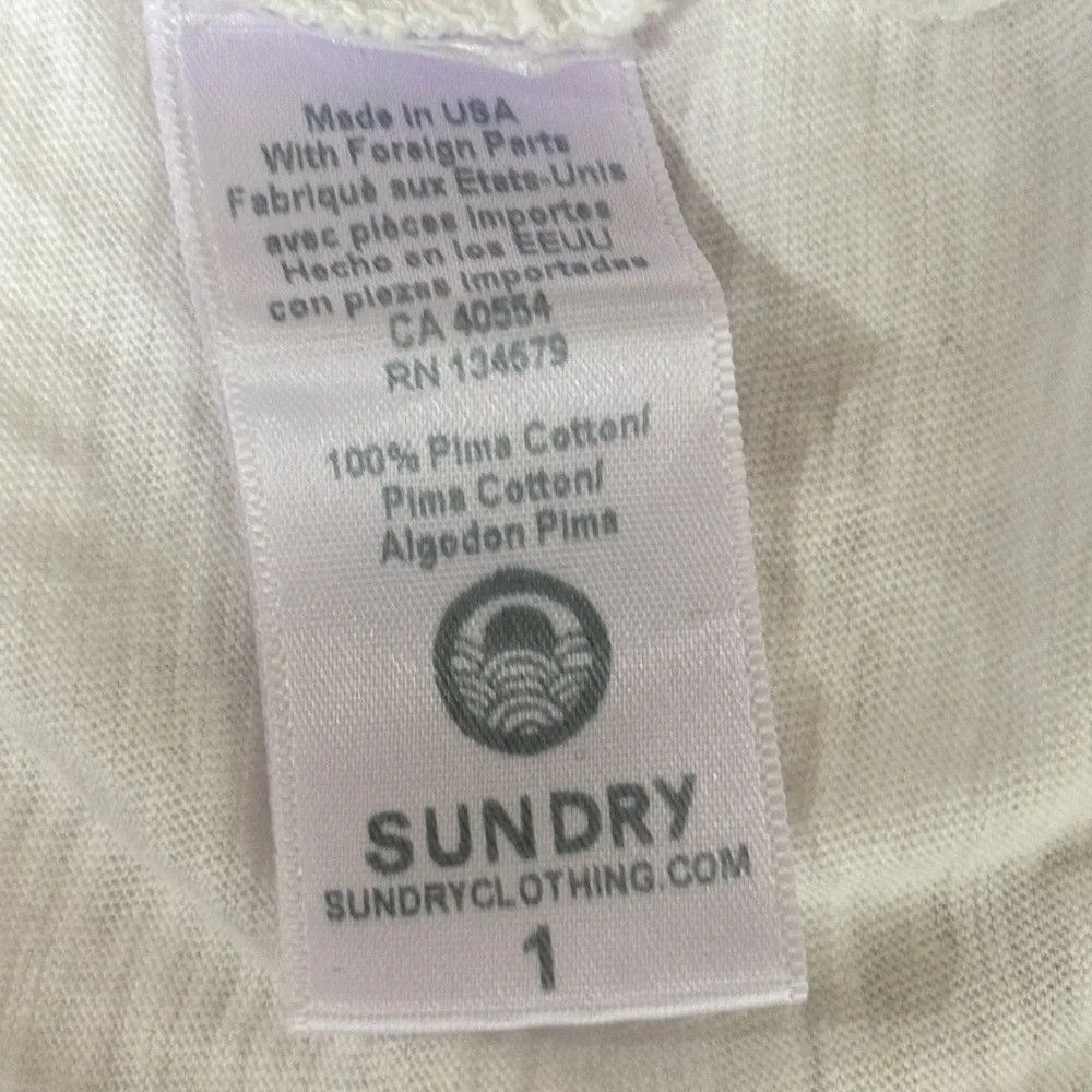 Sundry Sundry Scoop Neck Shirt Size S / US 4 / IT 40 - 4 Thumbnail