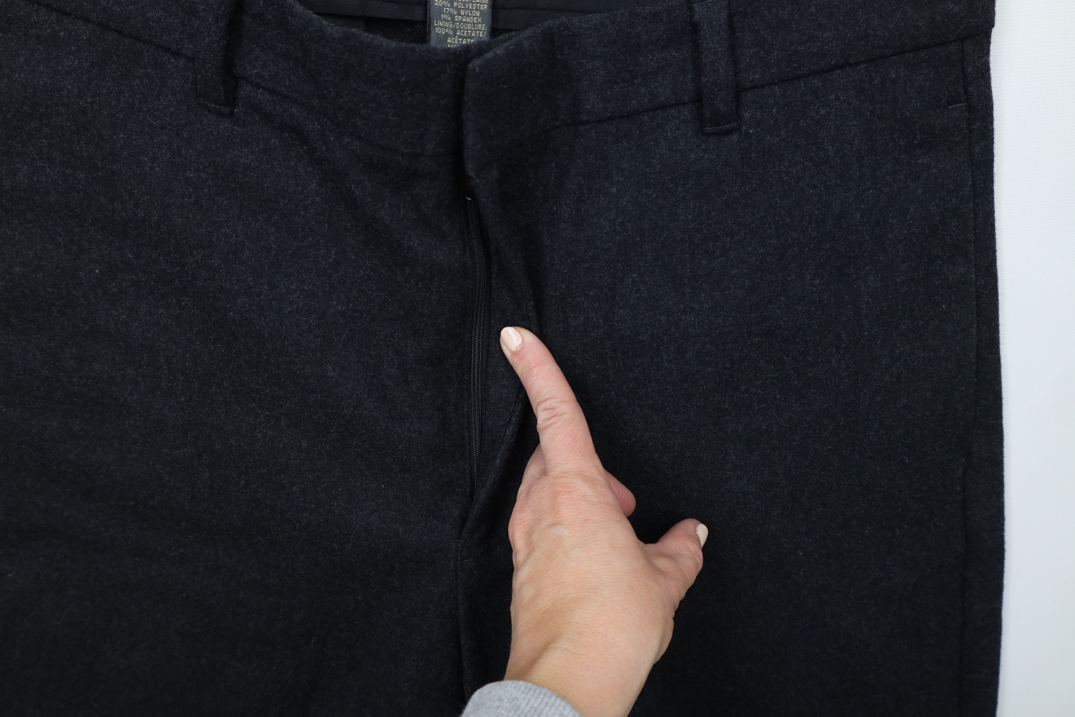 Banana Republic × Vintage Vintage Y2K 2000 Banana Republic Wide Leg Chino Pants Gray Size US 34 / EU 50 - 5 Thumbnail