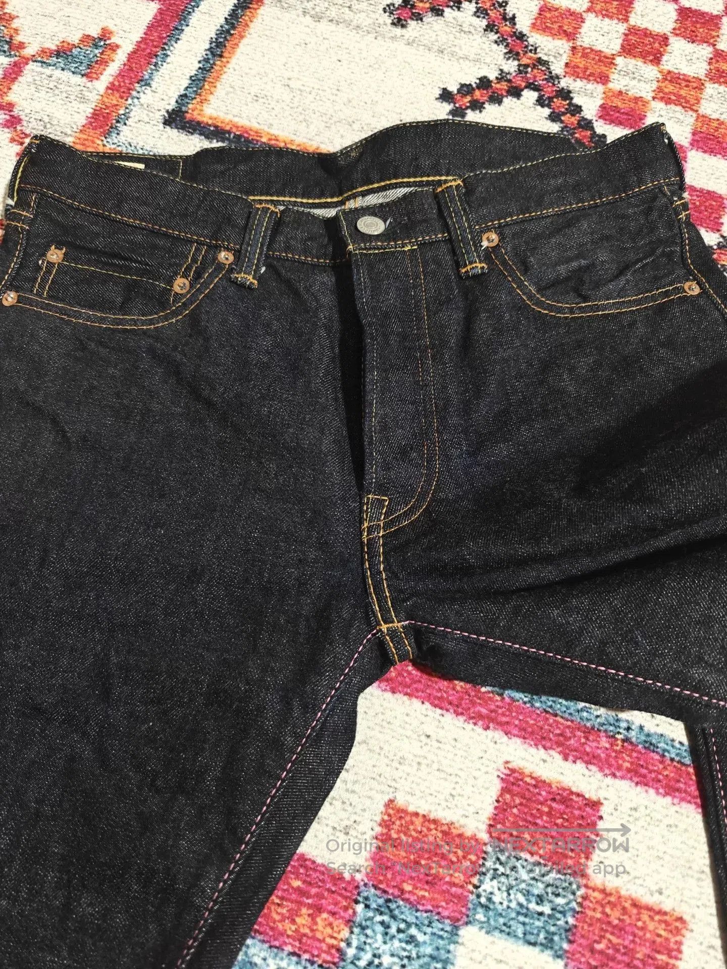 Momotaro Jeans Momotaro 0705SP 15.7oz Slim Straight Jeans. Size US 32 / EU 48 - 4 Thumbnail