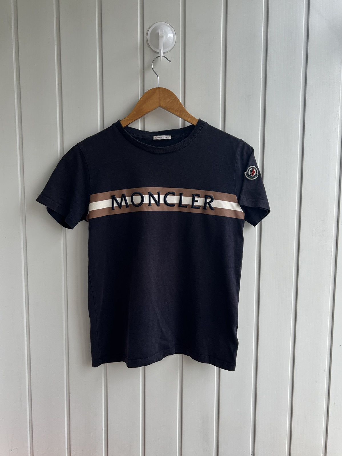 Moncler Moncler Big Logo Tee Size US XS / EU 42 / 0 - 1 Thumbnail