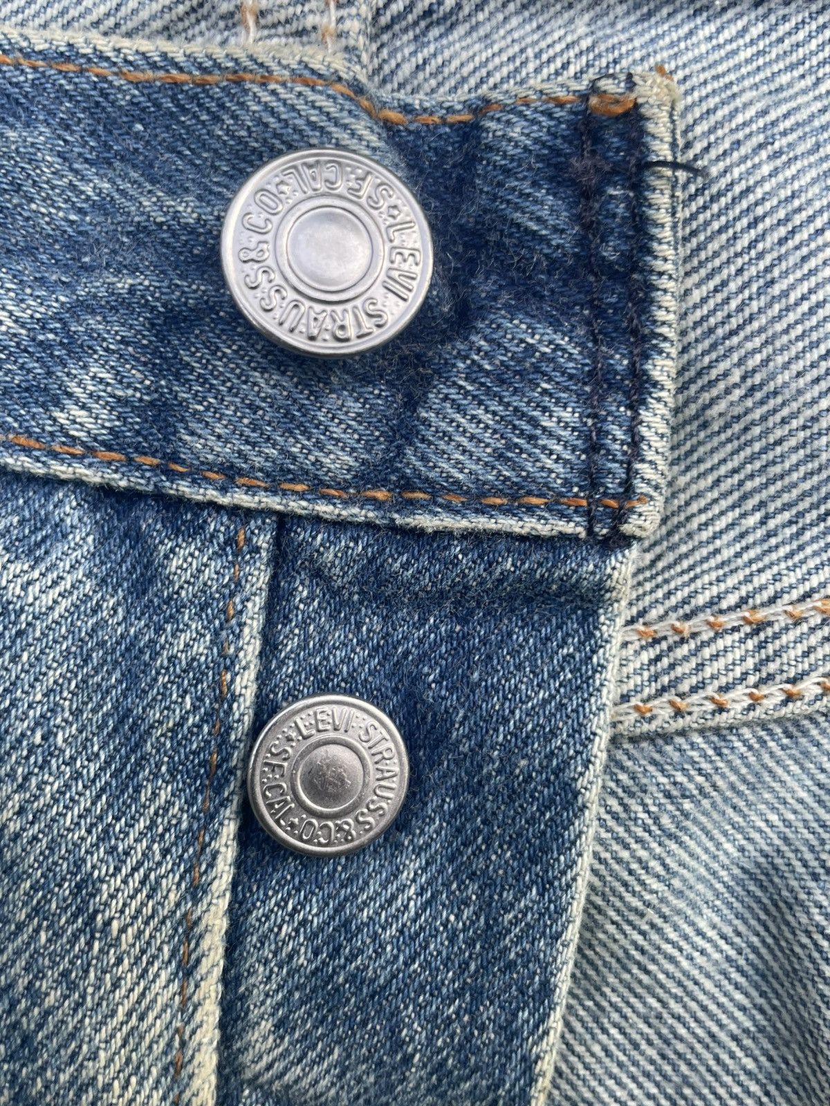 Levi's Vintage 1992 Levis 501 e Usa Size US 33 - 23 Thumbnail