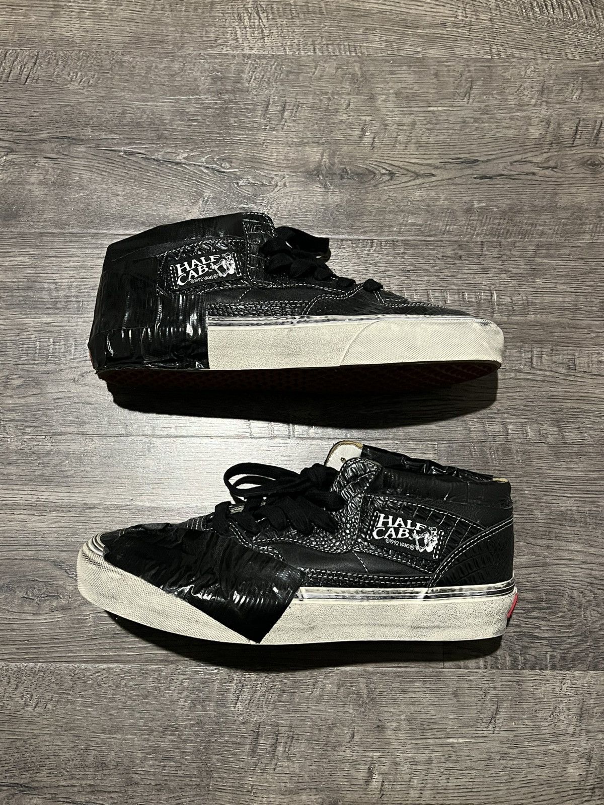 Rare Vans Lx Duct Tape black Half cab Ef VI