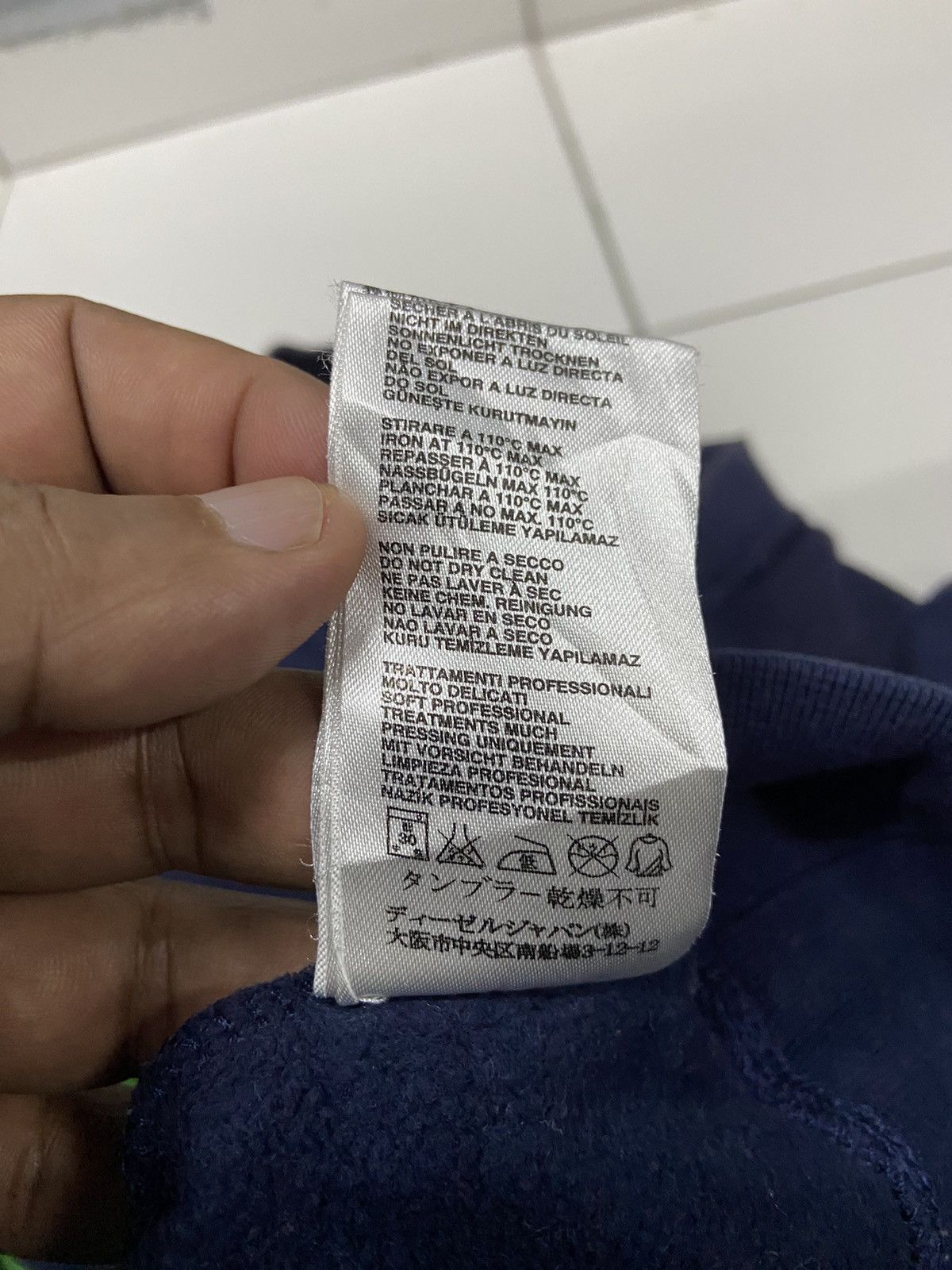 Diesel 55 DSL FAILURE BLUE SWEATSHIRT Size US M / EU 48-50 / 2 - 14 Thumbnail